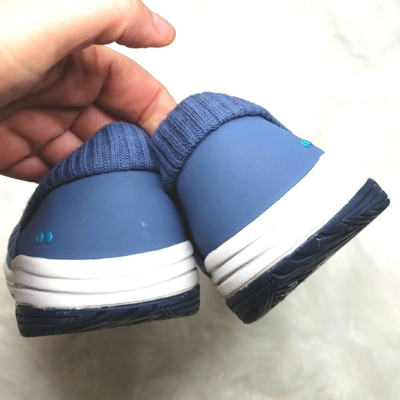 RYKA ASCENT SLIP-ON SNEAKER 8.5W blue WIDE WIDTH - Picture 6 of 9